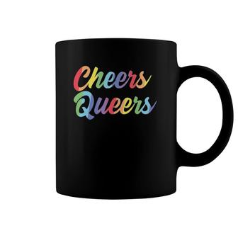 Cheers Queers Lgbt Gay Pride Coffee Mug | Mazezy UK