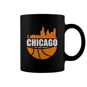 Chicago City Basketball Lover US Illinois Coffee Mug | Mazezy