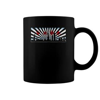 Chicago Flag Skyline Art Know About Chicago Design Gift Tank Top Coffee Mug | Mazezy