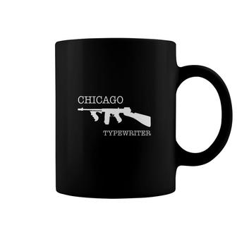 Chicago Typewriter T-shirt Thompson Submachine Gun Shirt Coffee Mug - Thegiftio UK