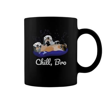 Chill, Bro Cliparts & Cartoons Coffee Mug | Mazezy