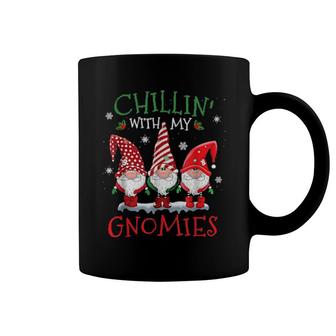 Chillin' With My Gnomies Hilarious Gnome Christmas Coffee Mug | Mazezy