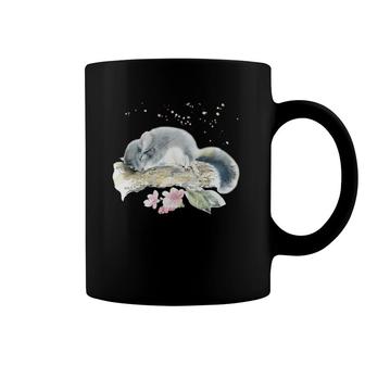 Chinchilla T, Sleeping Cute Chinchilla Coffee Mug | Mazezy