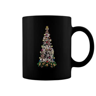 Chinese Crested Dog Christmas T Coffee Mug | Mazezy