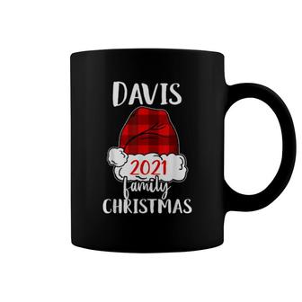 Christmas 2021 Davis Matching Pajama Santa Hat Coffee Mug | Mazezy