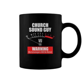 Church Sound Guy Muted Audio Tech Engineer Coffee Mug | Mazezy