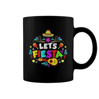 Cinco De Mayo Party Lets Fiesta Mexican Coffee Mug | Mazezy