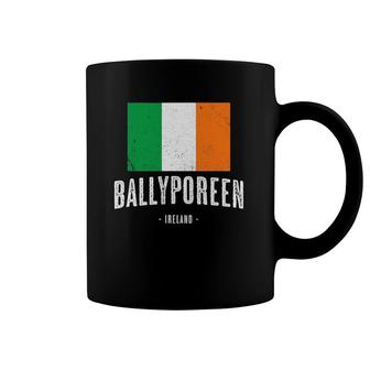 City Of Ballyporeen Ireland Men Women Kids Irish Flag Coffee Mug | Mazezy