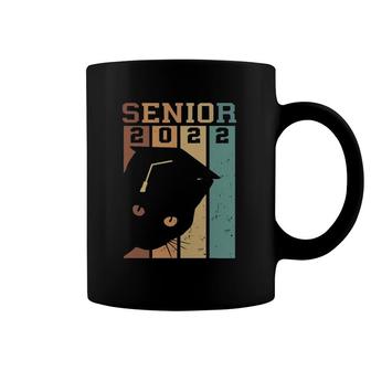 Class Of 2022 Senior Cat Funny Graduation Seniors Coffee Mug | Mazezy