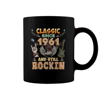 Classic Since 1961 Still Rocking Guitar Coffee Mug | Mazezy