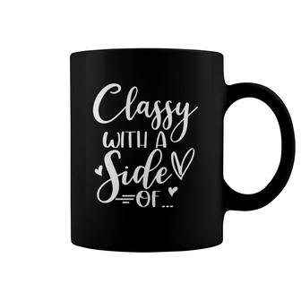 Classy With Side Of Sassy Mommy And Me Matching Outfits Coffee Mug | Mazezy