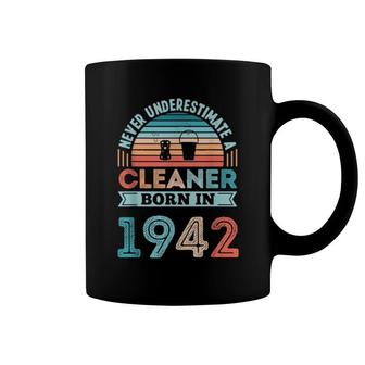 Cleaner Born 1942 80Th Birthday Cleaning Coffee Mug | Mazezy