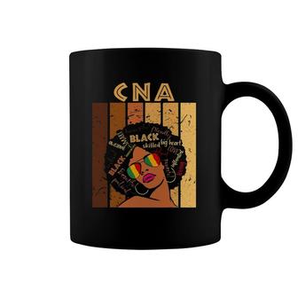 Cna Certified Nursing Assistant Afro Black History Month Coffee Mug | Mazezy