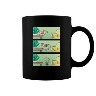 Cockatiel Comic Strip Lovers Gift Coffee Mug | Mazezy
