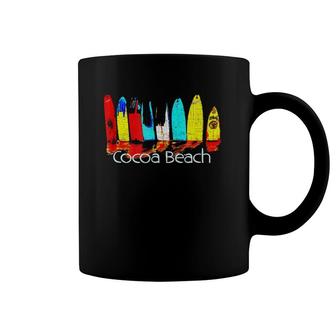 Cocoa Beach Florida Surfing Coffee Mug | Mazezy