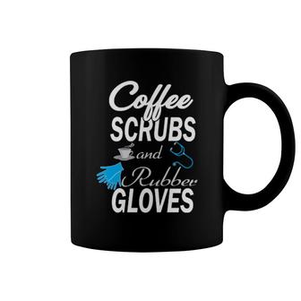 Coffe Scrub Rubber Gloves Coffee Mug | Mazezy UK