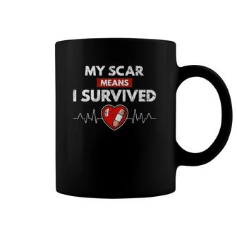 Congenital Heart Defect Awareness Chd Scars Happy Gift Coffee Mug | Mazezy