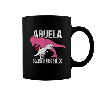 Cool Abuelita Abuela Saurus Rex Tyrannosaurus Rex Grandma Coffee Mug | Mazezy
