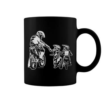 Cool Dad Dirt Bike Rider Motocross Coffee Mug | Mazezy
