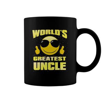Cool Face Family Gifts World's Greatest Uncle Coffee Mug | Mazezy
