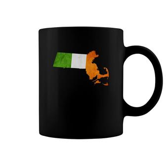 Cool Irish Flag Massachusetts T-shirt Coffee Mug - Thegiftio UK