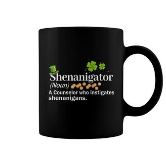 Counselor Shenanigator St Patricks Day Coffee Mug | Mazezy