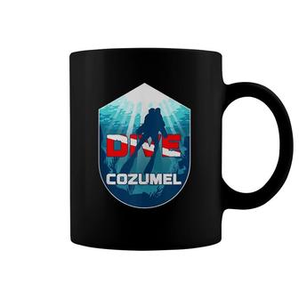 Cozumel Scuba Free Diving Snorkeling Mexican Vacation Gift Coffee Mug | Mazezy