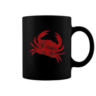 Crab Lover Sea I Am Crabby Coffee Mug | Mazezy