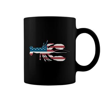 Crawfish American Flag Coffee Mug | Mazezy