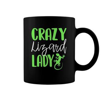 Crazy Lizard Lady Funny Owner Lover Reptile Cute Gift Coffee Mug | Mazezy