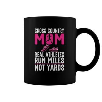 Cross Country Mom Run Miles Sports Mother Gift Coffee Mug | Mazezy