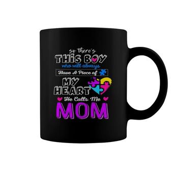 Cute Autism Awareness Mom Quote Mother's Day Gifts Coffee Mug | Mazezy