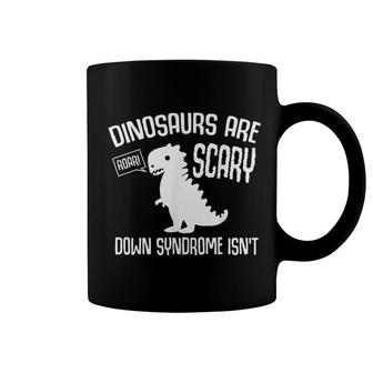 Cute Dinosaur World Down Syndrome Day Coffee Mug | Mazezy