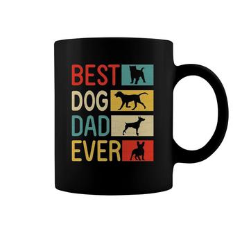 Cute Dogs Happy Best Dog Dad Ever Mother Father Day Dog Daddy Son Daughter Coffee Mug | Mazezy