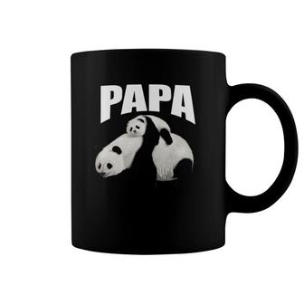 Cute Graphic Design Panda Papa Bear Dad Coffee Mug | Mazezy AU
