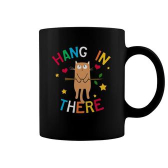 Cute Hang In There Cat Lover Pet Owner Funny Kitten Gift Coffee Mug | Mazezy