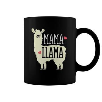Cute Mama Llama Family Zoo Trip Coffee Mug | Mazezy