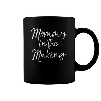 Cute Mother's Day Gift For Pregnant Mom Mommy In The Making Coffee Mug | Mazezy