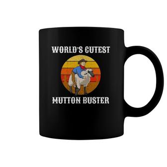 Cutest Buster Rodeo Mutton Busting Coffee Mug | Mazezy