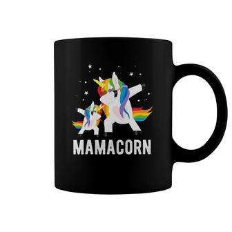 Dabbing Mamacorn Funny Unicorn Lover Tee For Mom And Kid Coffee Mug | Mazezy
