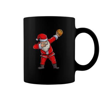 Dabbing Santa Basketball Coffee Mug | Mazezy