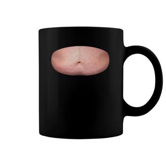 Dad Bod Fat Belly Realistic Hilarious Prank Gift Coffee Mug | Mazezy