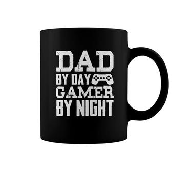 Dad By Day Gamer By Night Coffee Mug | Mazezy