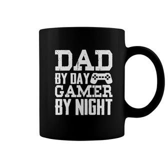 Dad By Day Gamer By Night Coffee Mug | Mazezy