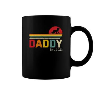 Dad Est 2022 First Time Father New Dad Expecting Daddy 2022 Ver2 Coffee Mug | Mazezy