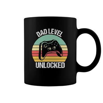 Dad Level Unlocked Gamer New Father Coffee Mug | Mazezy