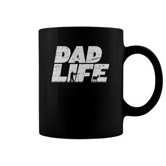 Dad Life Hunting Deer Elk Buck Gun Hunter Daddy Men Gift Coffee Mug | Mazezy