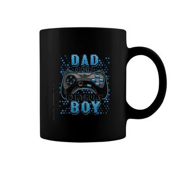  Dad Of The Birthday Boy Matching Video Gamer Birthday Party Coffee Mug - Seseable