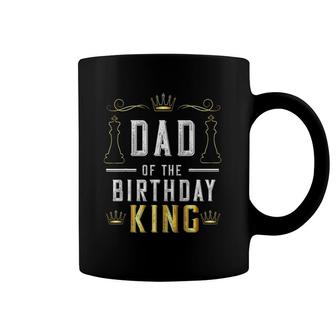 Dad Of The Birthday King Boy Bday Party Matching Celebration Coffee Mug | Mazezy