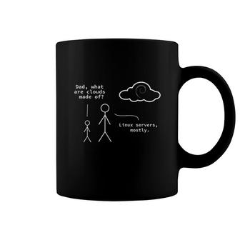 Dad What Are Clouds Made Of Coffee Mug | Mazezy